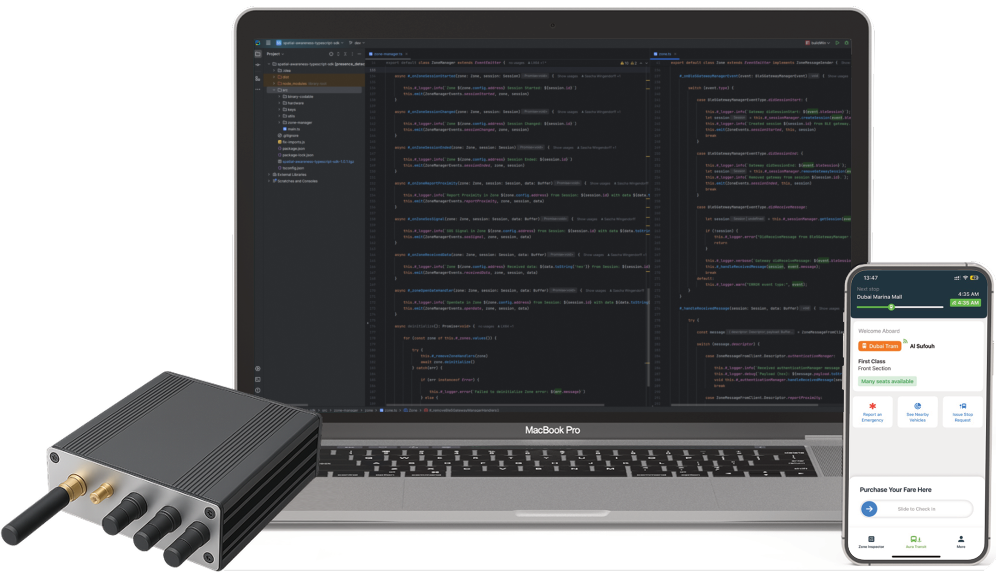 image of hardware, software and app
